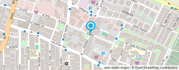 מפת הגעה אל איתי ויזמן מורה פרטי