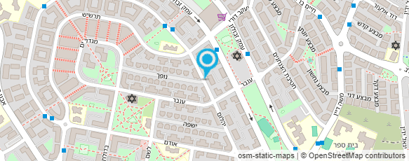 מפת הגעה אל רון ממן - עיצוב שיער מפת הגעה אל רון ממן - עיצוב שיער