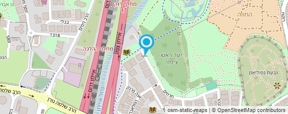 מפת הגעה אל עלינה קפלן תרפיה באומנות