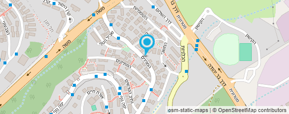 מפת הגעה אל קמילה דוכס - עיצוב שיער