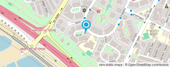 מפת הגעה אל עומר גבאי מורה פרטי