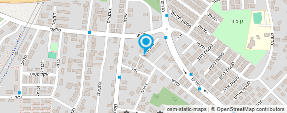 מפת הגעה אל yoramkaplan - המרכז לקליגרפיה מודרנית