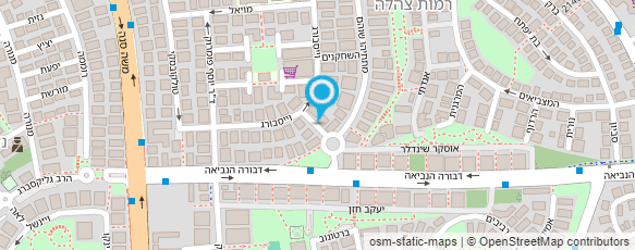 מפת הגעה אל יוני ברנט מורה פרטי