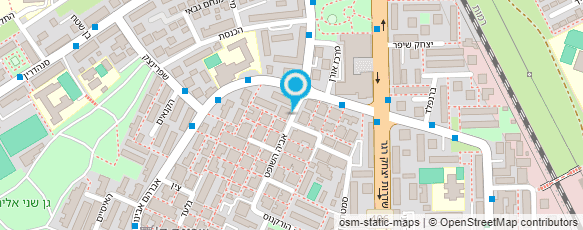 מפת הגעה אל נתנאל רוזנצוויג מורה פרטי