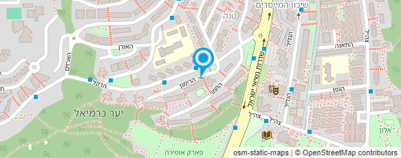 מפת הגעה אל יותם בורשטיין מורה פרטי