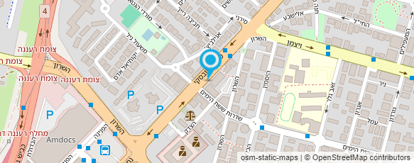 מפת הגעה אל יעל תבור-פסיכותרפיה