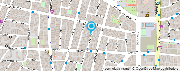 מפת הגעה אל 90 דקות שליחויות