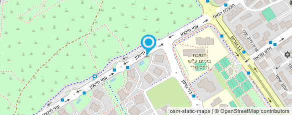 מפת הגעה אל עטרת גפן איפור גבות קבוע