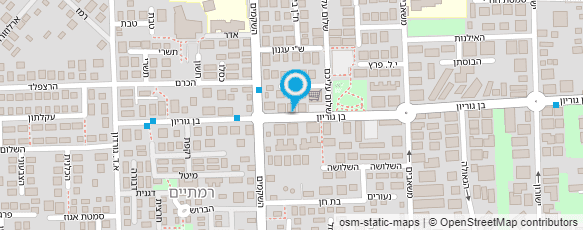 מפת הגעה אל שירן גולן - אימון לבני נוער