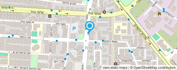 מפת הגעה אל פ.א.י שיפוצים