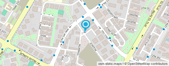 מפת הגעה אל אנג'לה שרון איפור ויופי