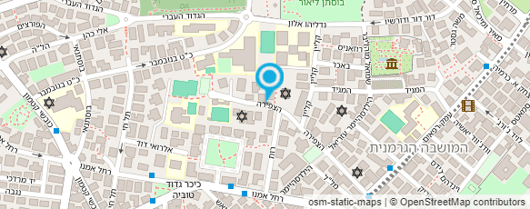 מפת הגעה אל רד פיצה