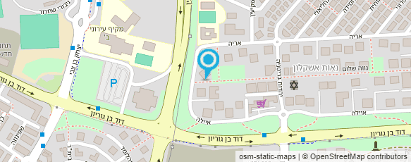 מפת הגעה אל דוד מוגרבי מדפים מודולריים