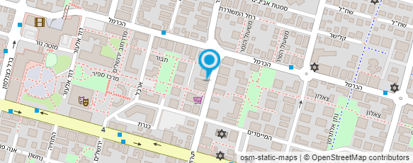 מפת הגעה אל חן ותכשיט