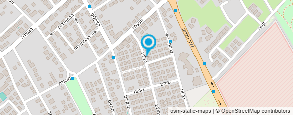 מפת הגעה אל אורטל גולדשמיד - ליווי התפתחותי