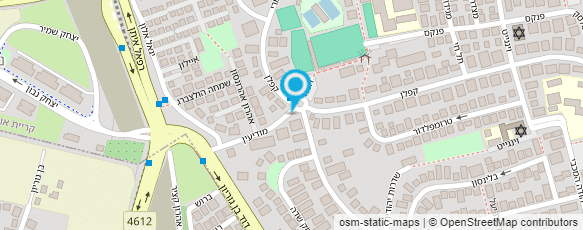 מפת הגעה אל בן-דור מיכל - טיפול אישי וזוגי