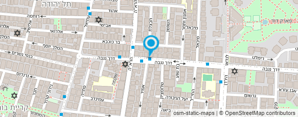 מפת הגעה אל שלומי חן מעצב שיער