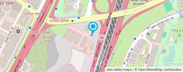 מפת הגעה אל מוסך דניאל