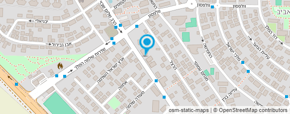 מפת הגעה אל אמריקן פיצה