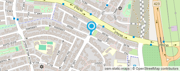 מפת הגעה אל אלי לוי עיצוב שיער