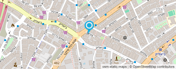 מפת הגעה אל עו"ד סבג אשרי