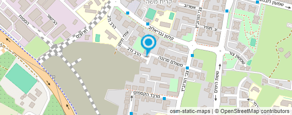 מפת הגעה אל שירה מאפרת מקצועית