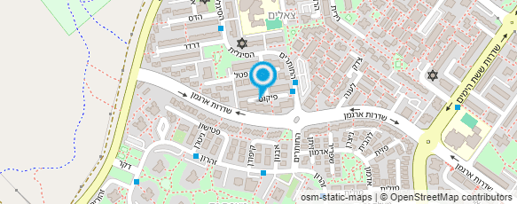 מפת הגעה אל ספאפיס -  מספרה לחיות