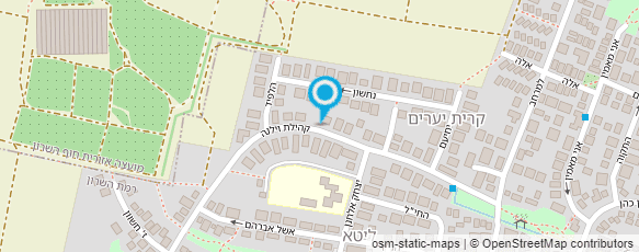 מפת הגעה אל גנן חגית