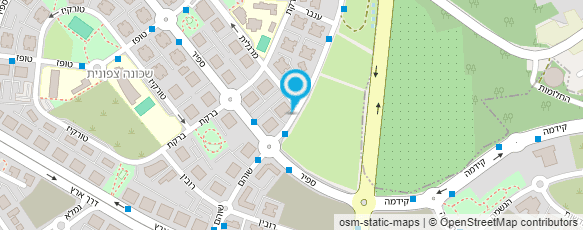 מפת הגעה אל שירה צרי