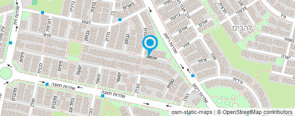 מפת הגעה אל עו"ד קרוב ראובן