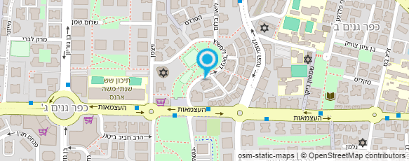 מפת הגעה אל ירון זוהר - זוהר נכסים