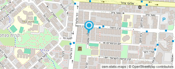 מפת הגעה אל רוני אטיאס - מאמנת כושר