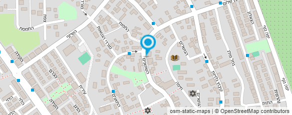 מפת הגעה אל מוניות דוד תורגמן