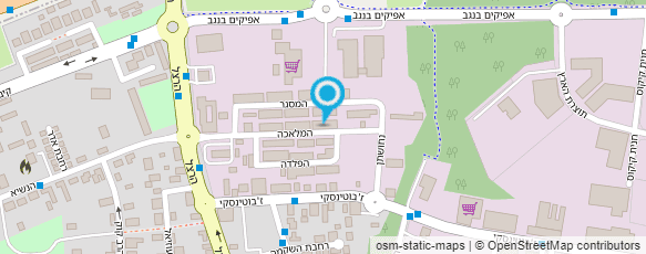 מפת הגעה אל אדוה ביתן מאמנת כושר