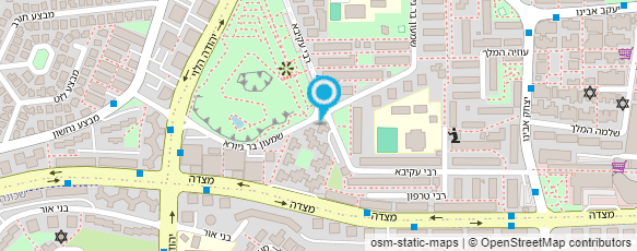 מפת הגעה אל איתי אשר מורה פרטי