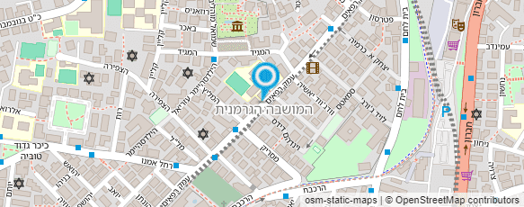 מפת הגעה אל סופר פארם