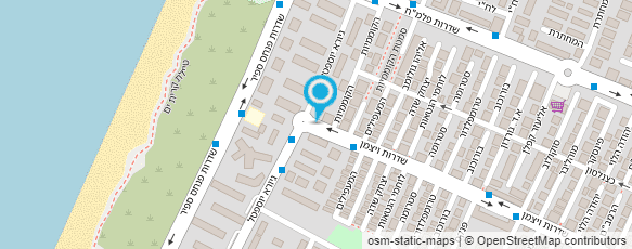 מפת הגעה אל ניסן דוידוב מאמן כושר