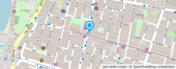 מפת הגעה אל סופר פארם