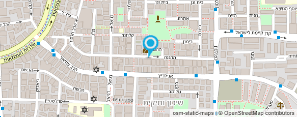 מפת הגעה אל מיטל בן דוד - מאפרת מקצועית