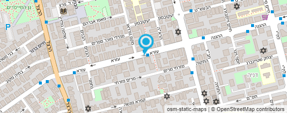 מפת הגעה אל מקהלת הילדים מלאכי שמים