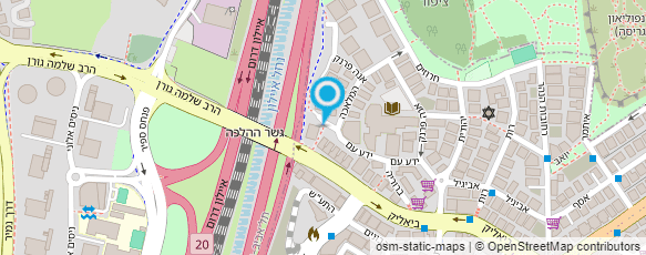 מפת הגעה אל אלון פרסר מורה פרטי