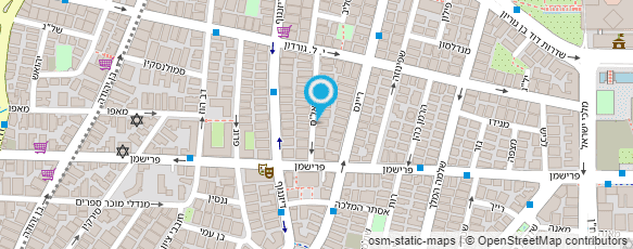 מפת הגעה אל דוד בן עטר - מורה לשפות