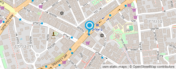 מפת הגעה אל שחר תמם - מורה פרטי