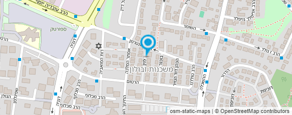 מפת הגעה אל יעל מטייב - פדיקור