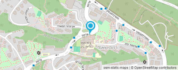 מפת הגעה אל אוהל אברהם