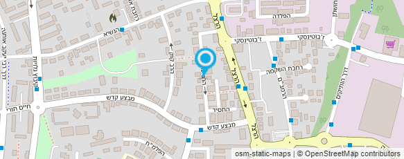 מפת הגעה אל א.א עיצובים בגבס