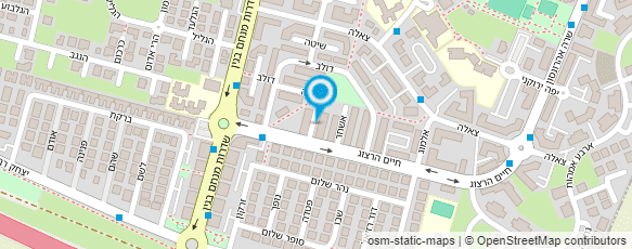 מפת הגעה אל מירה פיזיצקי - מעצבת שיער