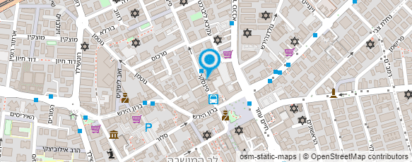 מפת הגעה אל שחר פרלברג מאמן כושר