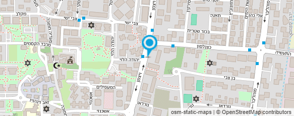 מפת הגעה אל אורית מעוז