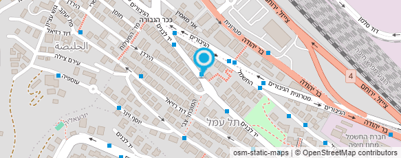 מפת הגעה אל web studio VERGEE